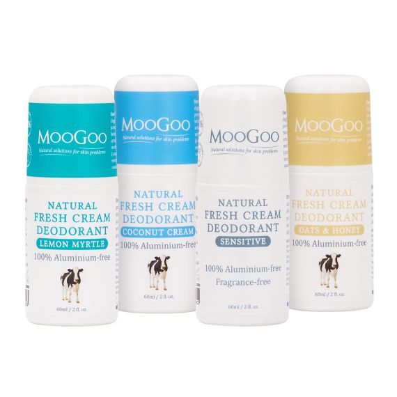 MooGoo Skincare Natural Deodorant Super Fan Set
