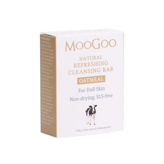 MooGoo Hydrating Cleansing Bar - Finely Ground Oatmeal130g